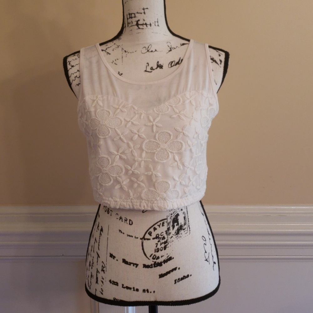 Parisian Collection Cropped Top